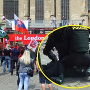 "Sorosovy děvky i náckové," zněly nadávky plzeňským náměstím
