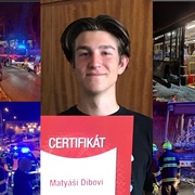 Děkujeme Matyáši! Nebýt Tebe, mohli tam být mrtví lidé.
