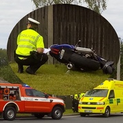 Dvě nehody motorkářů pouhých sedm kilometrů od sebe