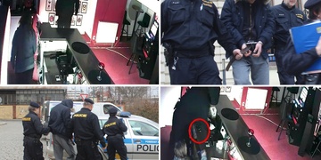 Loupež se zbraní na Slovanech - dopadení pachatele