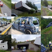 Řidič kamionu přiznal, že se před velmi vážnou nehodou nevěnoval řízení