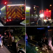 Po osobě možná sražené vlakem pátraly v noci desítky lidí