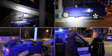 Měsíc starý řidičák notně zalil alkoholem