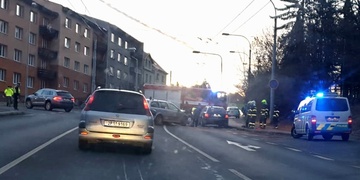 Ranní nehoda na Malostranské