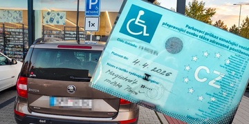 Muž zřejmě kartu ZTP po zemřelé matce považoval za dědictví a dál ji využíval k parkování na místech pro invalidy