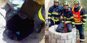 Desetileté dítě spadlo do studny