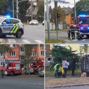 U náhlých úmrtí dvou mužů zasahovaly všechny záchranné složky