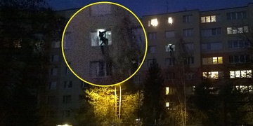 Záchranná akce v Sokolovské ulici