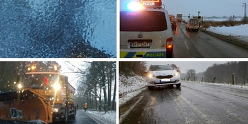 Pozor ledová kalamita - Nehody stále přibývají!