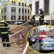Evakuace dětí z internátu a uzavření okolních ulic