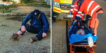 Těžce opilého muže našli ležet u řeky, zřejmě tam byl celou noc