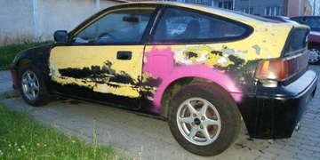 Hledá se Honda CRX ukradená v Kaznějově, nemáte informaci právě vy?