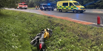 Dvě nehody motorkářů během deseti minut