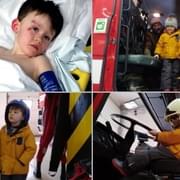 Když hasiči mění dětský pláč v radost...