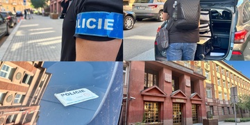 Na Krajském úřadě v Plzni zasahují kriminalisté