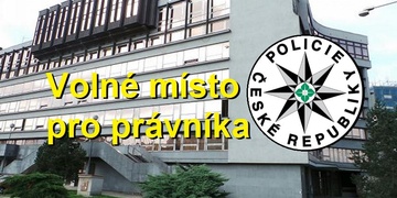 Policisté nabízí pracovní místo na pozici právníka