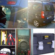 V noci bylo v Lobzích vykradeno auto - majitel přišel téměř o vše k provozování své živnosti