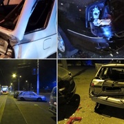 Řidič vjel přímo před tramvaj