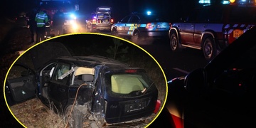 Noční nehody - opilec skončil až v lesní školce