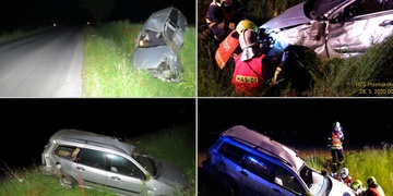 Jízda vysokou rychlostí skončila v poli