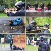 Německé policejní pořádkové jednotky dorazily za kolegy do západních Čech