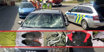 Policisté již znají totožnost těžce zraněného cyklisty z Božkova