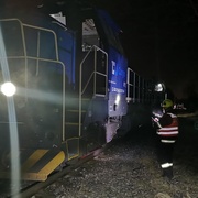 Vlak zachytil a srazil muže