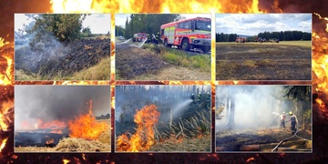Hasiči důrazně varují, od začátku měsíce řešili už téměř sto požárů!