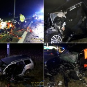 Při čelním střetu byli vážně zraněni dva lidé