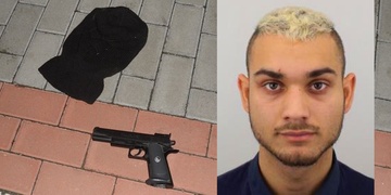 Mladík nejprve vykradl kostel, pak si navlékl kuklu, opatřil pistoli a přepadl muže