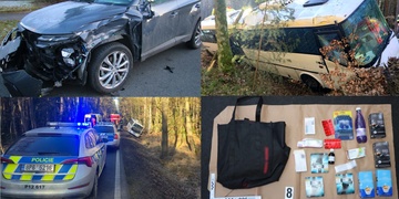 Dopravní nehoda ukradeného autobusu nebyl jediný prohřešek recidivisty