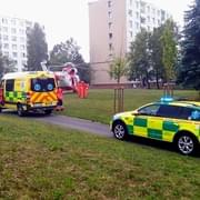 Sražená cyklistka a chodkyně