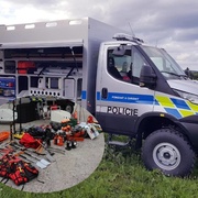 Iveco Daily 4x4 policie - Technické vozidlo pro Speciální pořádkovou jednotku