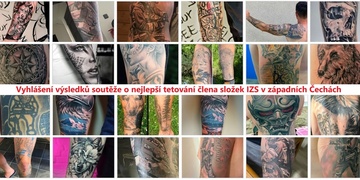 Naše velká soutěž o nejlepší tetování člena složek IZS má vítěze, gratulujeme!