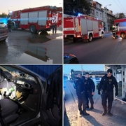 Auto na Borské zřejmě zapálil opilý bezdomovec