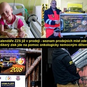Kalendáře záchranné služby v prodeji - onkoláčkům přinesou pod stromeček více než sto tisíc