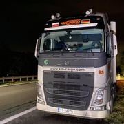 Zadržený polský řidič se před policisty pozvracel