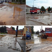Útušice zaplavila vlna bahna