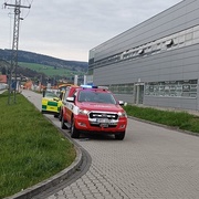 Manipulační vozík muže rozdrtil