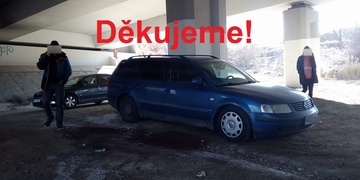 Ukradený VW Passat je na světě! Policie pátrá již pouze po pachateli.