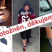 Podezřelého jste ztotožnili během pár minut, policisté vám děkují!