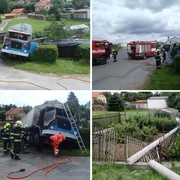 Zabránil tragédii, sám málem uhořel – Celá zpráva