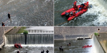 Tragédie v centru Plzně - muž se utopil před zraky několika lidí