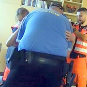 Záchrana seniorky uvězněné ve vlastním bytě