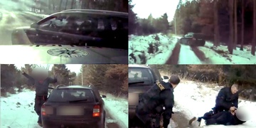 Pit manévr ho nezastavil, namířená pistole už ano