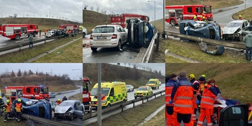 Vážná dopravní nehoda na Regensburské