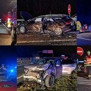 Vážná nehoda mezi Plzní a Sulkovem, viník měl pozitivní test na pervitin