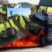 Díky pohotovým hrdinům unikla dívka uhoření zaživa