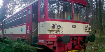 Vlak najel do padlého stromu