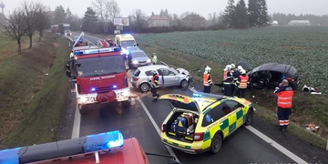 Další nehoda se zraněním, tentokrát bourala osmnáctiletá dívka